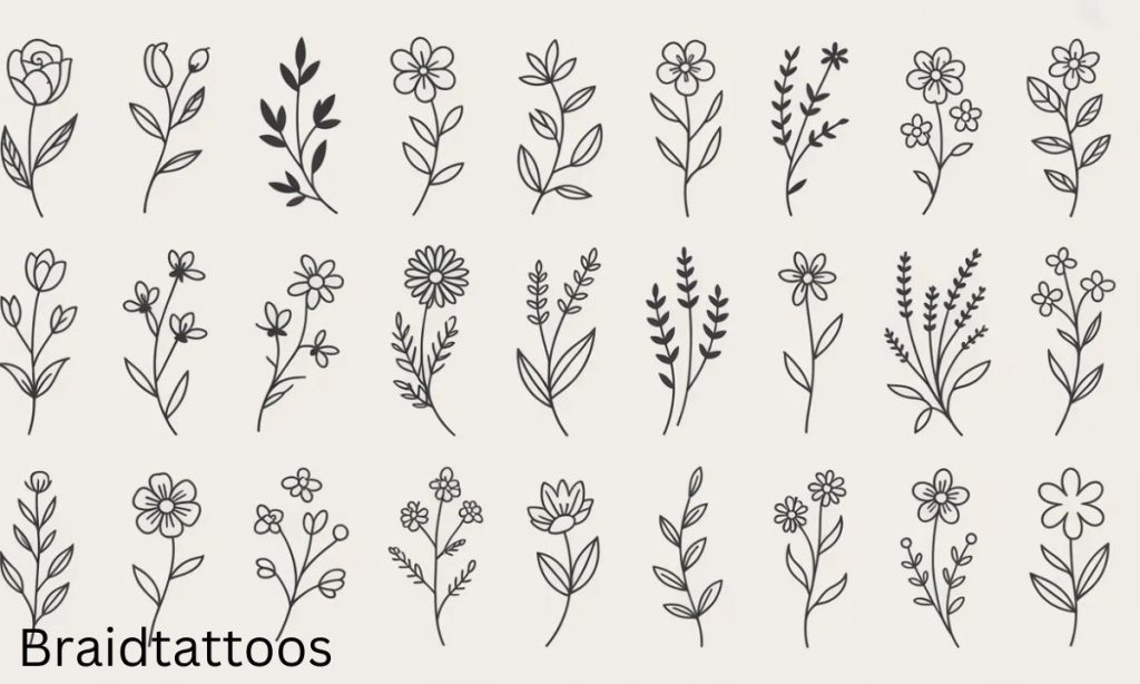 20 Small Flower Tattoos for a Soft, Feminine Look