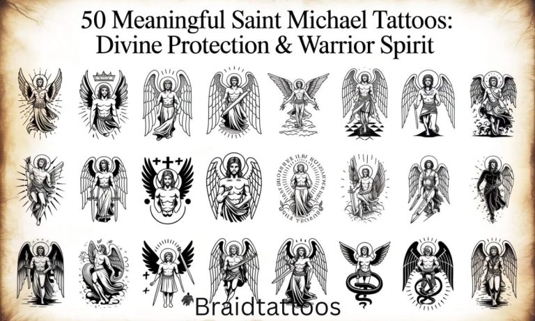 50 Meaningful Saint Michael Tattoos: Divine Protection & Warrior Spirit