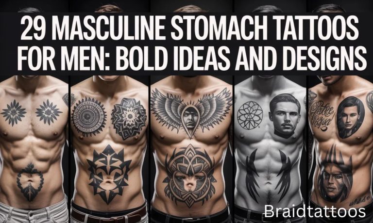 29 Masculine Stomach Tattoos For Men: Bold Ideas and Designs