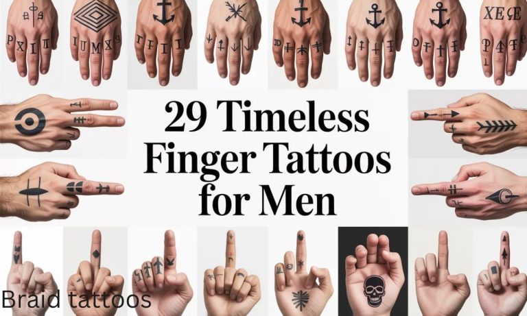29 Timeless Finger Tattoos For Men (Meaning, Styles & Best Ideas 2025)