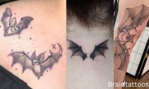 15 Unique Bat Tattoo Ideas for Lovers of the Night Sky